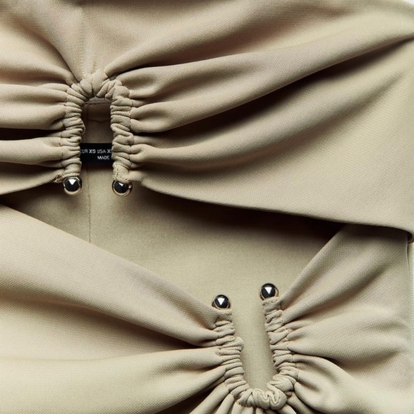 Zara strapless top in size large. - Picture 3 of 4